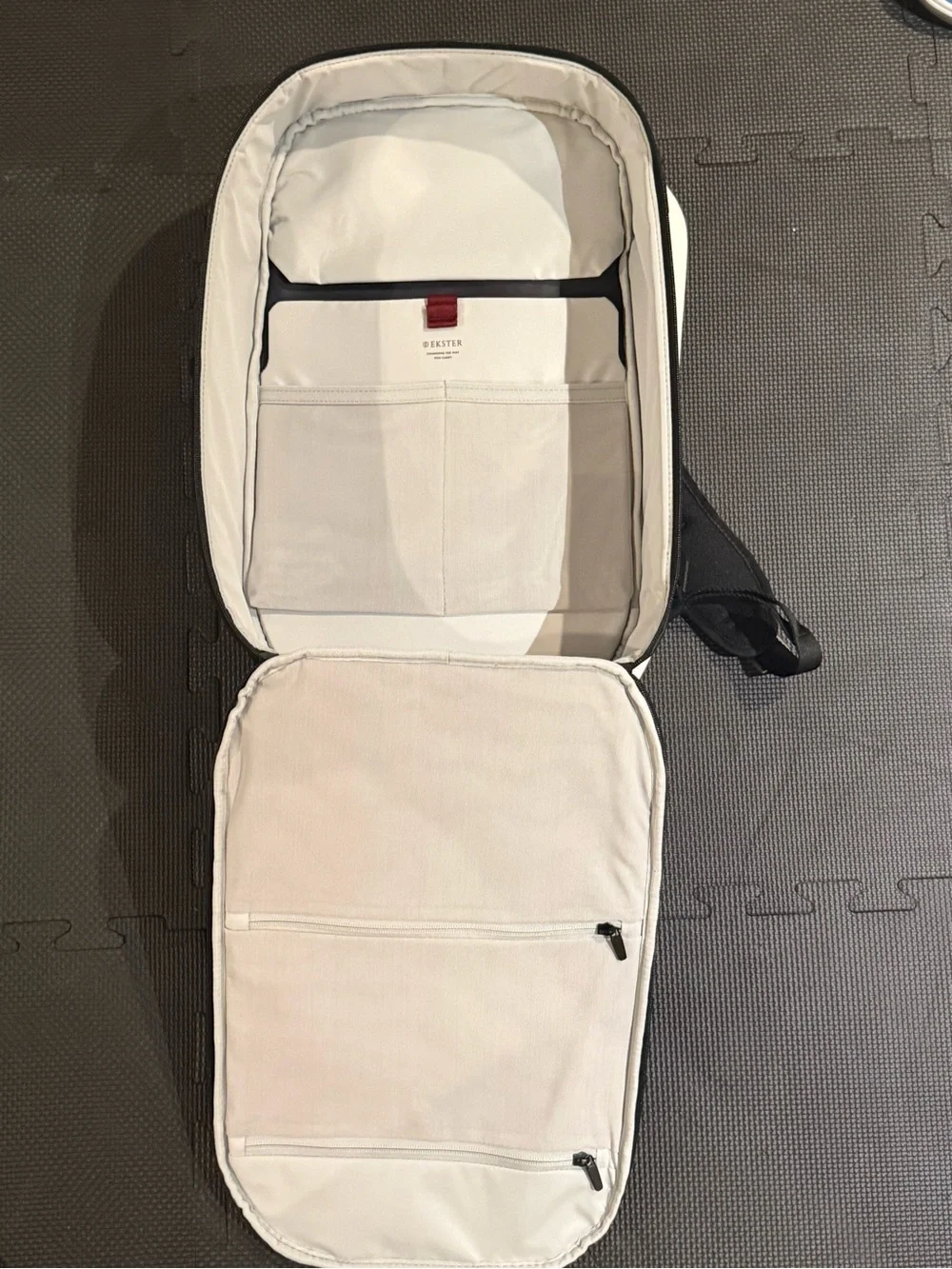 Black Men's Backpack – Minimalist Everyday Carry